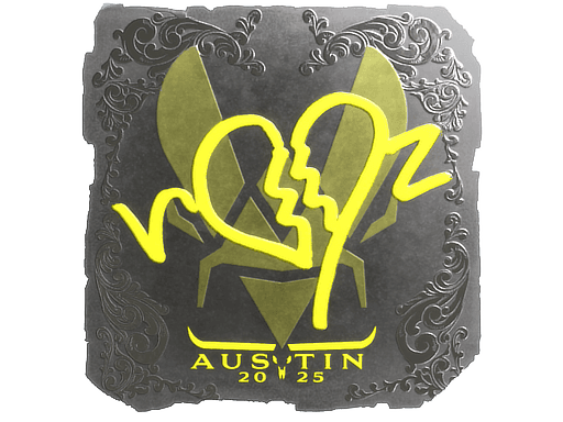 Sticker | ropz (Foil) | Austin 2025