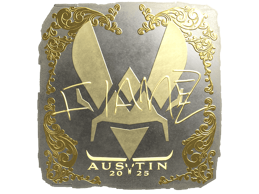 Sticker | FlameZ (Gold) | Austin 2025