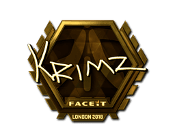KRIMZ (Gold) | London 2018