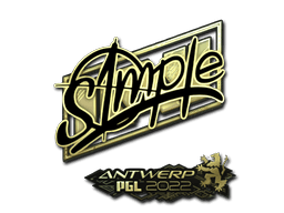 s1mple (Gold) | Antwerp 2022