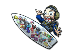 Sticker Bomb Surf Ava (Foil)