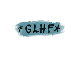 GLHF (Wire Blue)
