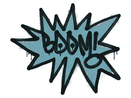 BOOM (Wire Blue)