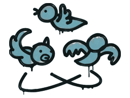 Dizzy (Wire Blue)