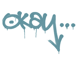 Okay (Wire Blue)