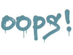 Oops (Wire Blue)