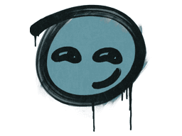 Smirk (Wire Blue)