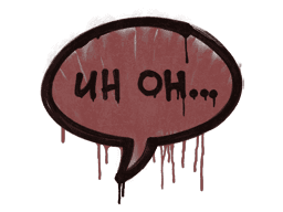 Uh Oh (Brick Red)