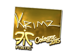 KRIMZ (Gold) | Cologne 2015