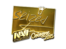 seized (Gold) | Cologne 2015