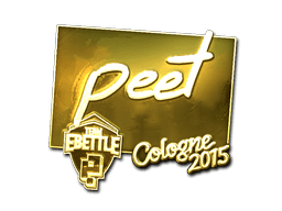 peet (Gold) | Cologne 2015