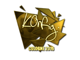 k0nfig (Gold) | Cologne 2016