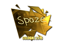 spaze (Gold) | Cologne 2016