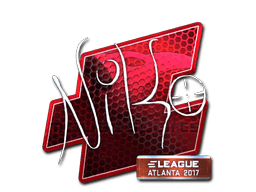 NiKo (Foil) | Atlanta 2017