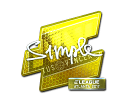 s1mple (Foil) | Atlanta 2017