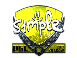 s1mple (Foil) | Krakow 2017