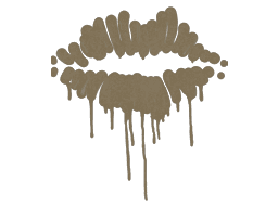 Sealed Graffiti | Kiss (Dust Brown)