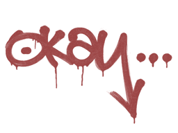 Sealed Graffiti | Okay (Blood Red)
