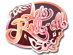 Sticker | Let's Roll-oll