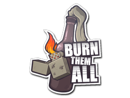 Sticker | Burn Them All