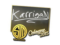 Sticker | karrigan | Cologne 2015