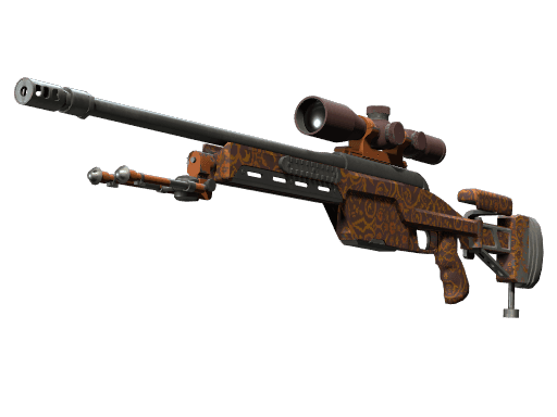 SSG 08 | Orange Filigree