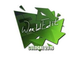 Sticker | WorldEdit | Cologne 2016