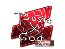 Sticker | Dosia (Foil) | Atlanta 2017
