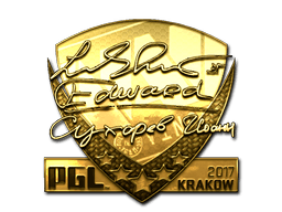 Sticker | Edward (Gold) | Krakow 2017