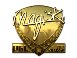 Sticker | Magisk (Gold) | Krakow 2017