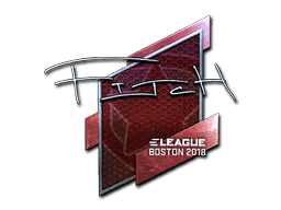 Sticker | fitch (Foil) | Boston 2018