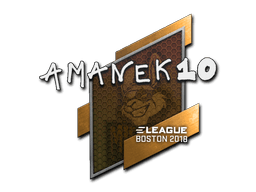 Sticker | AmaNEk | Boston 2018