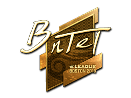Sticker | BnTeT (Gold) | Boston 2018