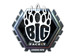 Sticker | BIG (Foil) | London 2018
