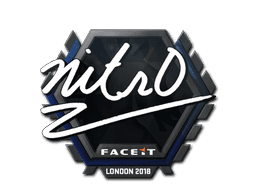 Sticker | nitr0 | London 2018