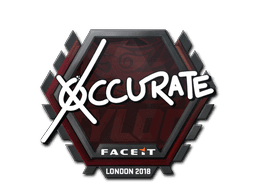 Sticker | xccurate | London 2018
