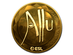 Sticker | allu (Gold) | Katowice 2019