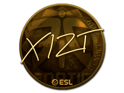 Sticker | Xizt (Gold) | Katowice 2019