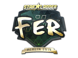 Sticker | fer (Gold) | Berlin 2019