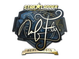 Sticker | NAF (Gold) | Berlin 2019