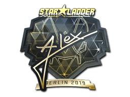 Sticker | ALEX (Gold) | Berlin 2019