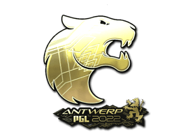 Sticker | FURIA (Gold) | Antwerp 2022
