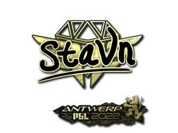 Sticker | stavn (Gold) | Antwerp 2022