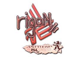 Sticker | rigoN (Holo) | Antwerp 2022