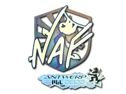 Sticker | NAF (Holo) | Antwerp 2022