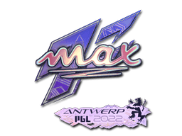 Sticker | max (Holo) | Antwerp 2022