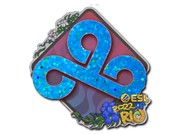 Sticker | Cloud9 (Glitter) | Rio 2022