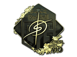 Sticker | degster (Gold) | Rio 2022