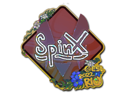Sticker | Spinx (Glitter) | Rio 2022