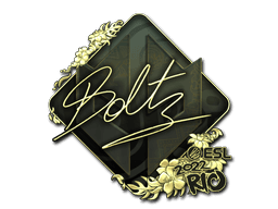 Sticker | boltz (Gold) | Rio 2022